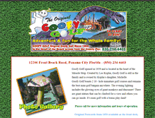 Tablet Screenshot of goofygolfpc.com